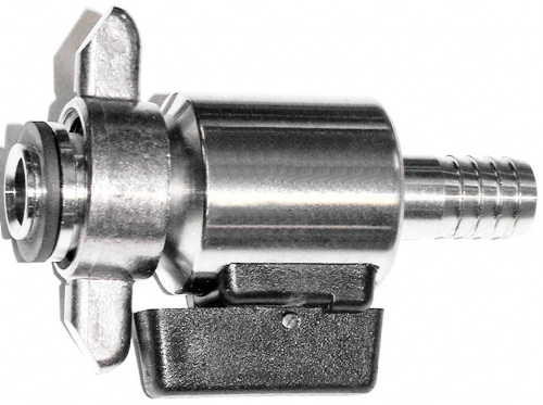 Micro Matic Bierabstellhahn gerade aus Chromnickelstahl-avB105M-Micro Matic Micro Matic Bierabstellhahn gerade aus Chromnickelstahl-avB105M--Micro Matic