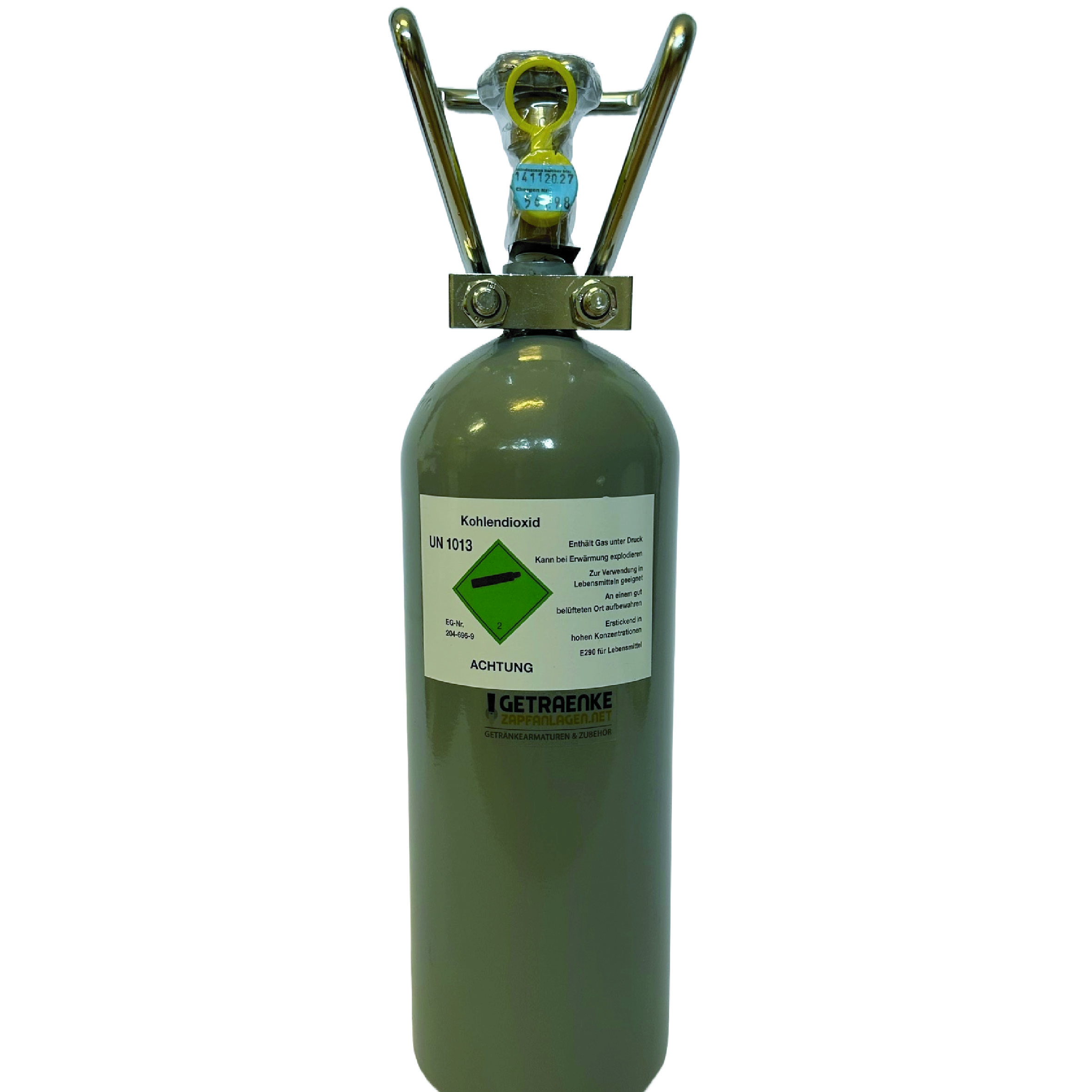 Sticlă Co2 2,0 kg pentru dozator de bere, umplută