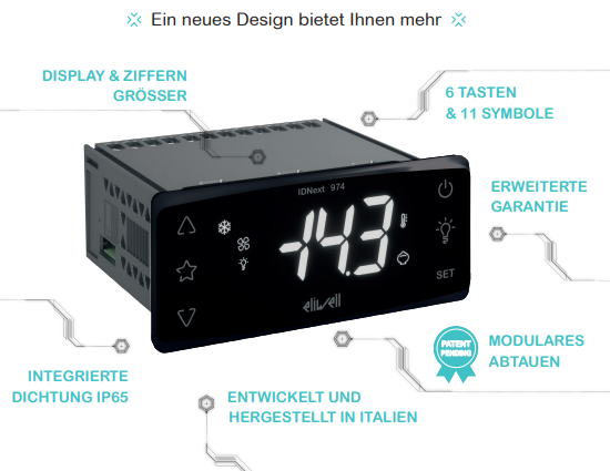 eliwell ID 971 Plus controler de refrigerare