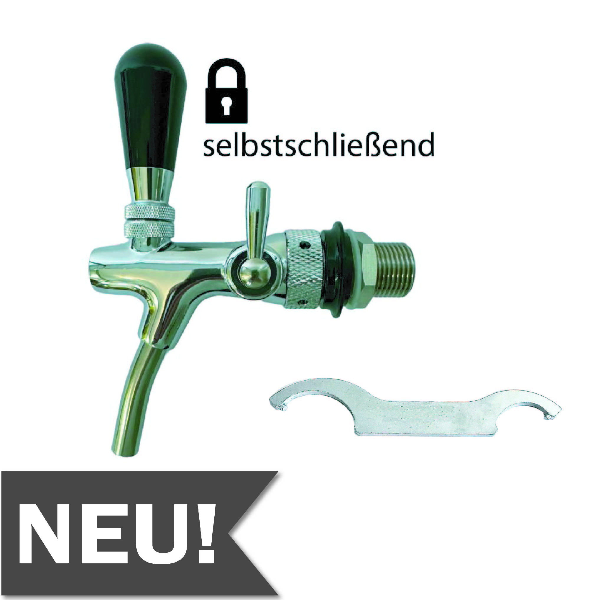 Robinet de bere Compensator - cromat