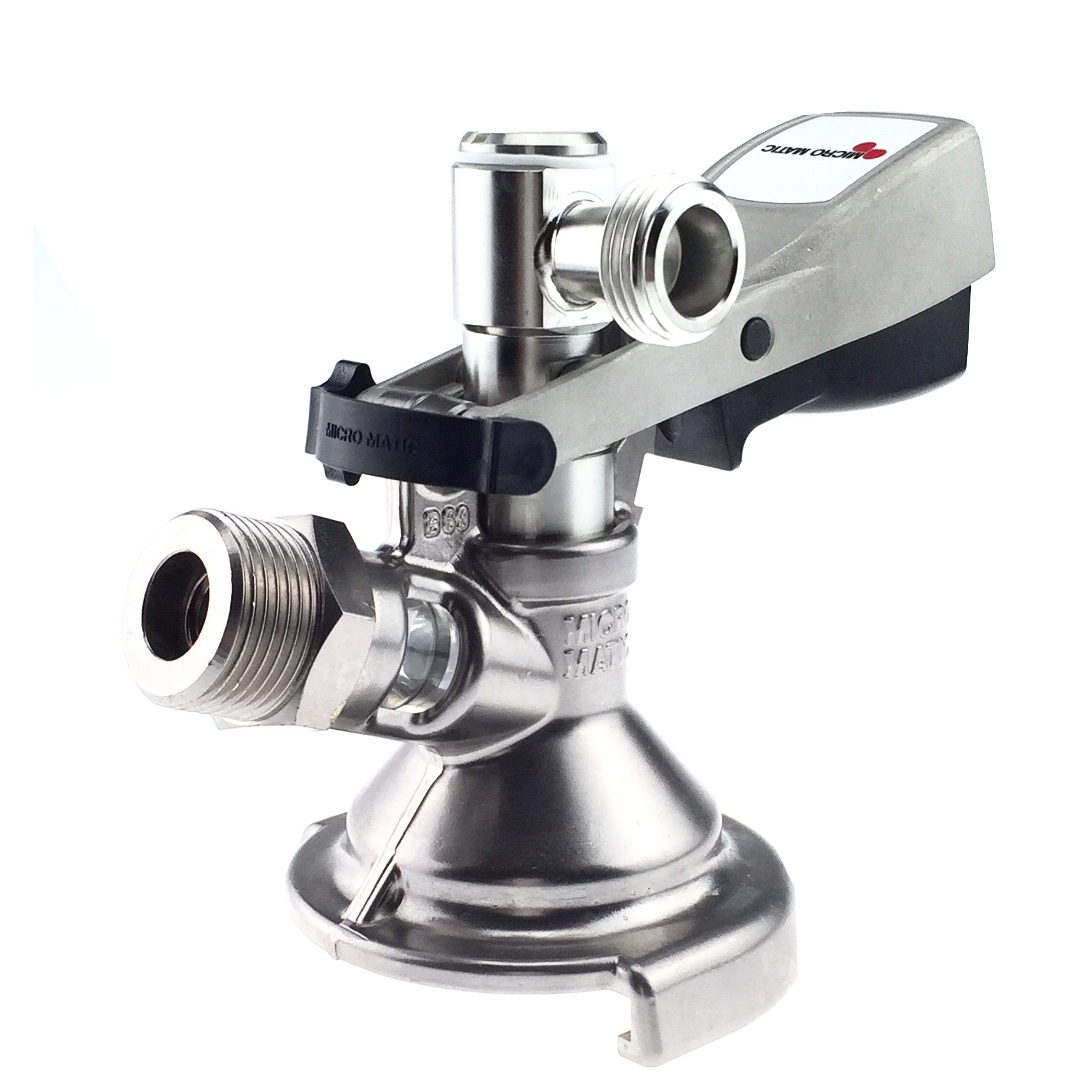 Kombi Zapfkopf Micro Matic Keg Verschluss-agB402M-Micro Matic Kombi Zapfkopf Micro Matic Keg Verschluss-agB402M-Micro Matic Kombizapfkopf, Keg Zapfkopf kombi, -Micro Matic