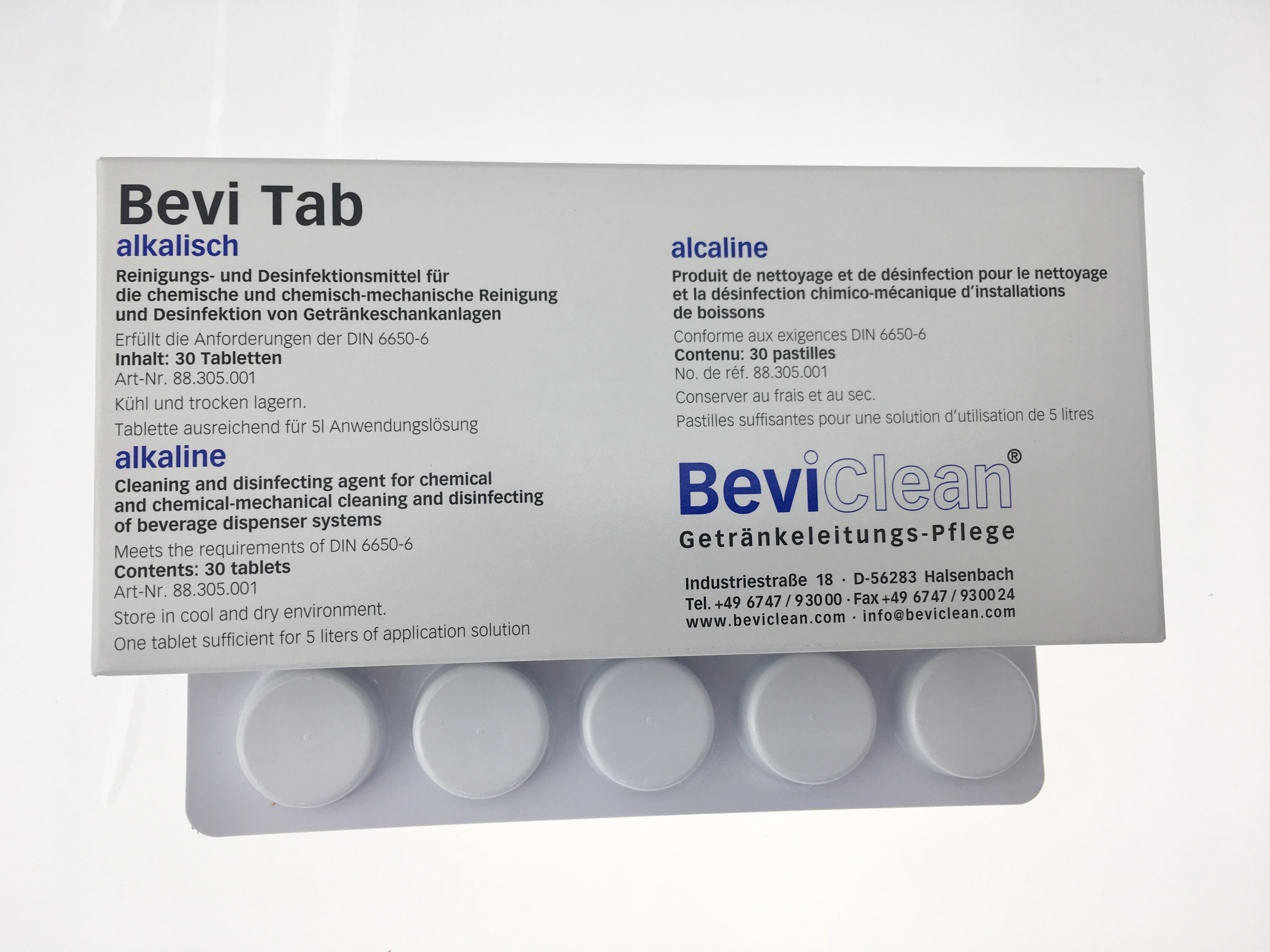 5x BEVI Tab alkalisch chemische Leitungsreinigung-SW10496p-5x BEVI Tab alkalisch chemische Leitungsreinigung-Bevi Clean