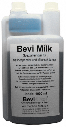 Bevi Milk curățător special pentru dozatoare de cremă, spumă de lapte